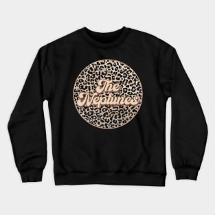 Retro Music Neptunes Personalized Name Circle Birthday Crewneck Sweatshirt